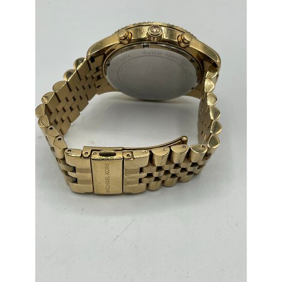 Michael Kors Gold Pave Lexington Watch, about 44mm - Picture 8 of 8